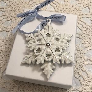 Pandora Limited Edition Snowflake Ornament